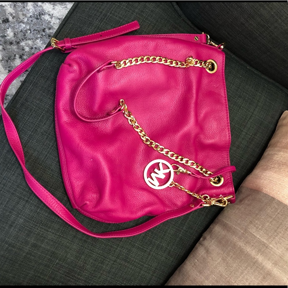 Michael Kors pink crossbody